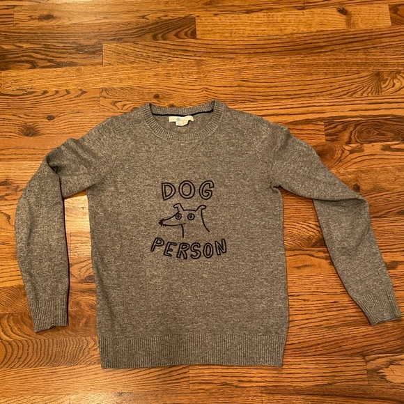 Boden Dog Person Sweater Xs 
